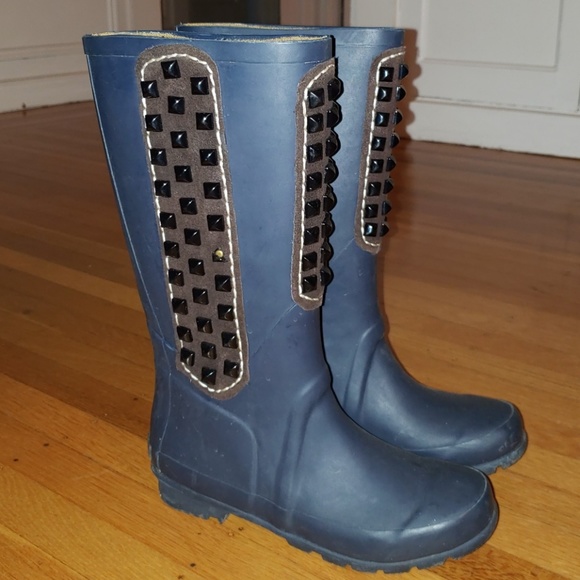 Bcbgmaxazria Shoes | Bcbg Rain Boots | Color: Blue | Size: 6 | Sunflowerwavey's Closet